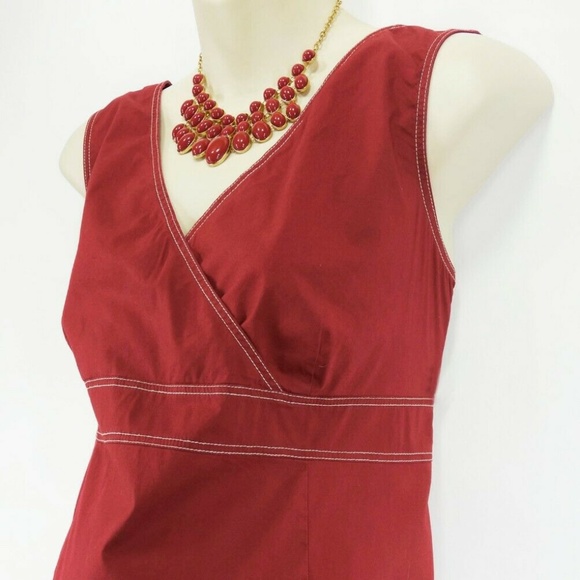Motherhood Maternity, Small,  Sleeveless Red Dress - Picture 11 of 13